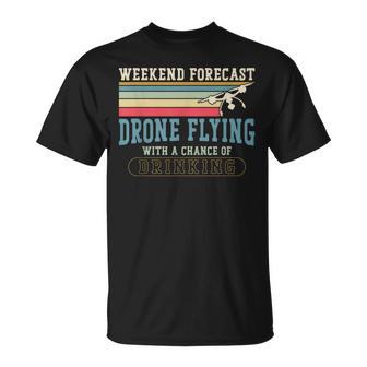 Drone Pilot Retro Vintage T-Shirt | Mazezy