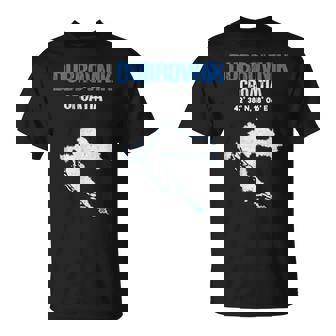 Dubrovnik Croatia City T-Shirt | Mazezy