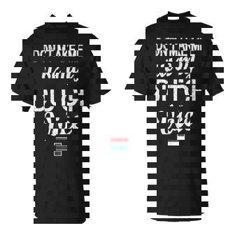 Dutch Voice Netherlands Flag Dutch Roots T-Shirt | Mazezy