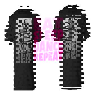Eatleep Dance リピートダンサー メンズ レディース ダンサー ラブダンス Tシャツ - Kawaiitshirt