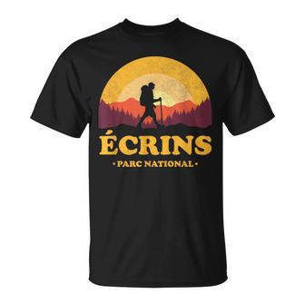 Écrins Parc National France Paradis Randonnée T-Shirt - Cadeauxyz