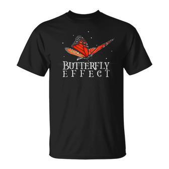 Effet Papillon Théorie Du Chaos Papillon T-Shirt - Cadeauxyz