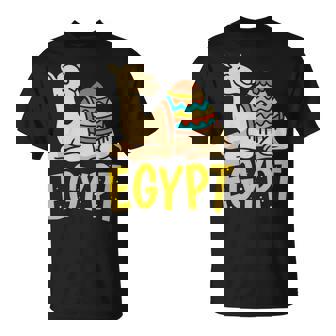 Egypt Camel Egyptian Cute Dromedary Wearing Wool Kilim T-Shirt | Mazezy