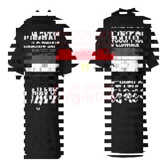 Egypt Flag Proud Elegant Egyptian Boyfriend Girlfriend Tank Top T-Shirt | Mazezy