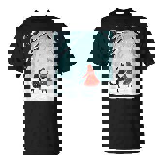 El Camino De Caperucita Roja Para Una Nueva Aventura Audaz Camiseta unisex - Regaloses