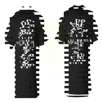 Elder Emo MOM Club Skull Butterfly Goth Rock T-Shirt | Mazezy