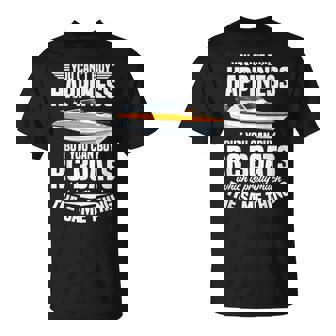 Electric Remote Control Boat Happiness RC Boat Captain T-Shirt | Mazezy