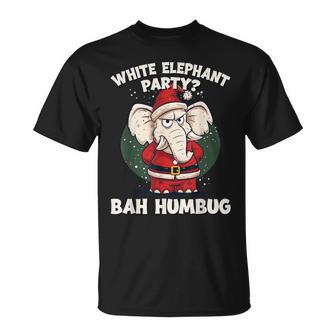 Elephant Exchange Christmas Party Gag T-Shirt | Mazezy