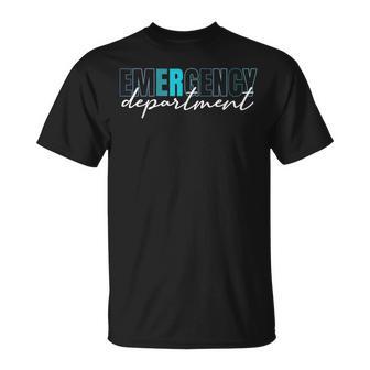 Emergency Department Er Nurse Emergency Room Healthcare T-Shirt - Thegiftio UK