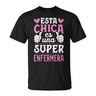 Enfermera Esta Chica Es Unauper Enfermera Camiseta unisex - Regaloses
