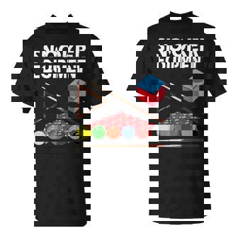 Equipos De Billar De Billar Para Hombre De Billar De 8 Bolas Camiseta unisex - Regaloses