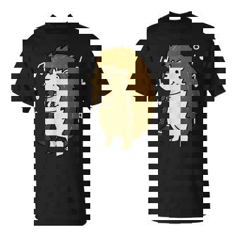 Erizo Tocando El Clarinete Camiseta unisex - Regaloses