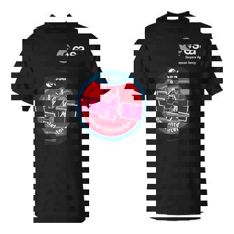 Esa欧州宇宙機関ミッション彗星迎撃パッチ Tシャツ - Kawaiitshirt