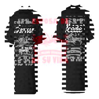 Esposa De Pescador Pero Tambien Humor Deporte Regalo Camiseta unisex - Regaloses