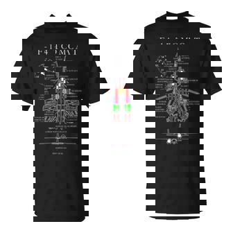 F-14 Tomcatpecs シャツ 長袖tシャツ Tシャツ - Kawaiitshirt