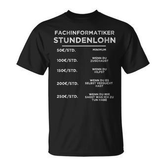 Fachinformatiker Programmierer Informatik C Php T-Shirt - Seseable