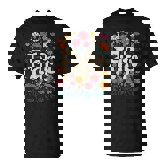 Fafo Flower Vintage 70S Retro Fafo T-Shirt | Seseable CA