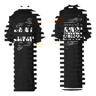 Fakanal Survivor Hungarian Wooden Spoon Heritage T-Shirt - Monsterry