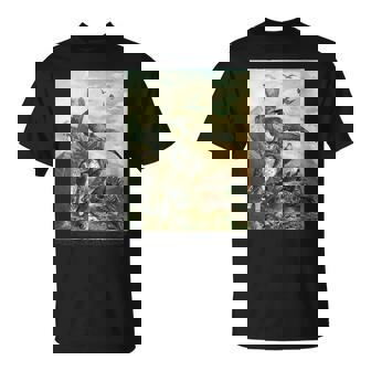 Falcon Birds Animals Peregrine Falcon T-Shirt | Mazezy