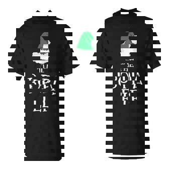 Family The Boppa Elf Christmas Matching Pajama T-Shirt | Mazezy