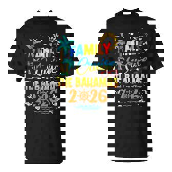 Family Cruise The Bahamas 2026 Summer Matching Vacation T-Shirt | Mazezy