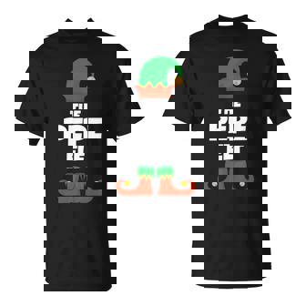 Family I'm The Pepe Elf Christmas Matching Pajama T-Shirt | Mazezy