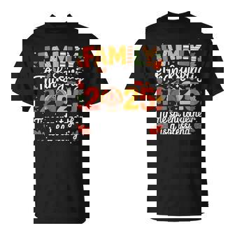 Family Thanksgiving Matching Family 2025 Thanksgiving Crew T-Shirt | Seseable CA