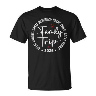 Family Trip Vacation 2026 Matching Group T-Shirt | Seseable UK