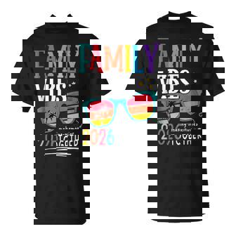 Family Vacation 2026 Beach Matching Summer Family Vibes Tank Top T-Shirt | Mazezy