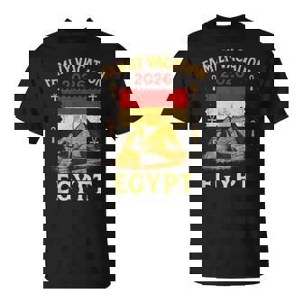 Family Vacation 2026 Egypt Pyramids Travel Tank Top T-Shirt | Mazezy