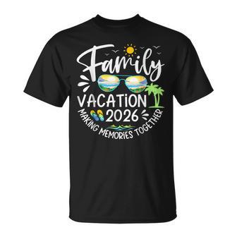 Family Vacation 2026 Making Memories Beach Cruise Trip T-Shirt - Thegiftio