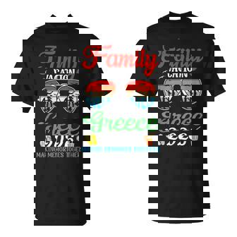 Family Vacation Greece 2026 Making Memories Together Trip T-Shirt | Mazezy