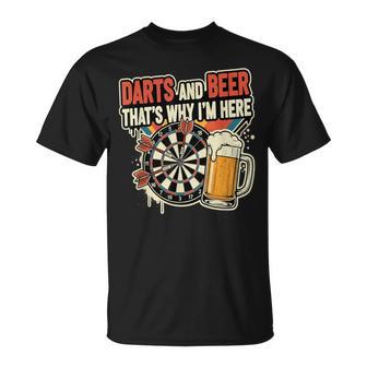 Fan Trikot Sport Dart Darts Dartspieler Retro Spruch Bier T-Shirt | Mazezy