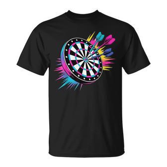 Fan Trikot Team Sport Dart Darts Dartspieler Retro Spruch T-Shirt | Mazezy
