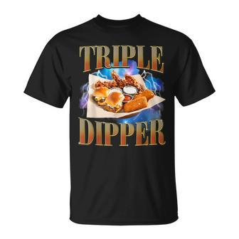 Fast Food Lovers Hamburger Chicken Nugget Foodie Women T-Shirt | Mazezy