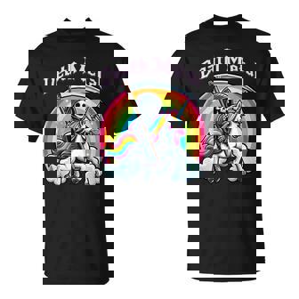 Faucheuse Death Metalur Une Licorne T-Shirt - Cadeauxyz