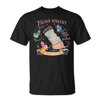 Fauna Bakery Magical Cake Fairies Fantasy Dream Vibes T-Shirt - Thegiftio