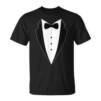 Fauxmoking Mariage Marié Enterrement Deie De Garçon T-Shirt - Cadeauxyz