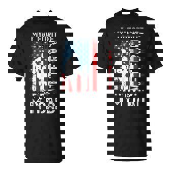 My Favorite Veteran Is My Dad Father Thank You Veterans T-Shirt | Mazezy