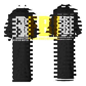 Fbi Bidenの指示に従うアパレル 面白い 男性 女性 Tシャツ - Kawaiitshirt