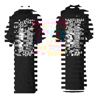 Feeling Slotty Today Gambling Slot Machine Casino Unicorn T-Shirt | Mazezy