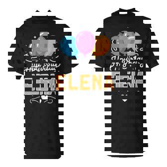 Feliz Cumpleaños Elena Camiseta unisex - Regaloses