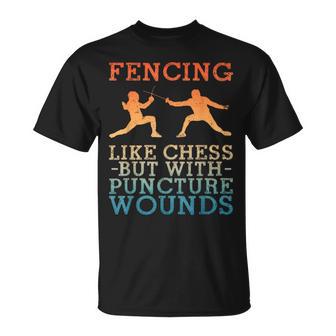 Fencing Sport Novelty For Fencer Fencing Lover T-Shirt | Seseable FR