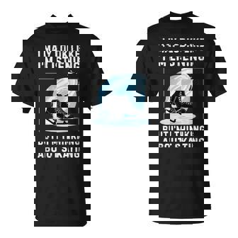 Figure Skating Lover I May Look Like I'm Listening T-Shirt | Mazezy