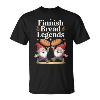 Finnish Bread Legends Finland Heritage Baker T-Shirt | Mazezy