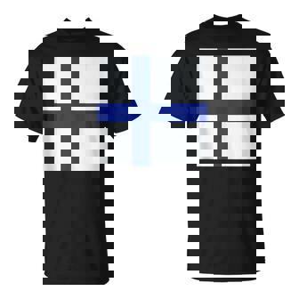 Finnish Flag Finland Tank Top T-Shirt | Mazezy