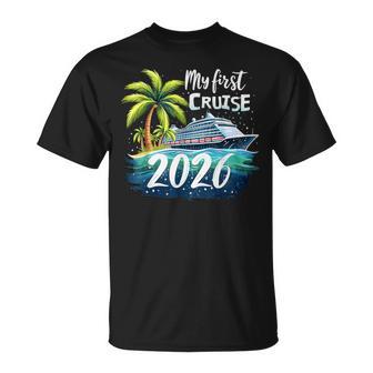 My First Cruise 2026 First Time Cruise Vacation 2026 T-Shirt - Monsterry