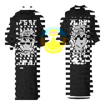 First Grade Squad 1st Grade Teacher Crew Back To School Team T-Shirt | Mazezy