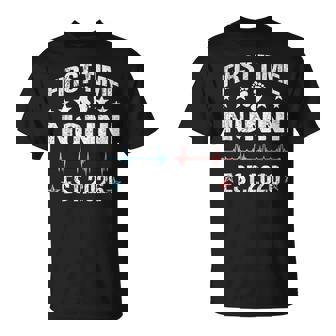 First Time Nonni Est 2026 Promoted To Nonni T-Shirt | Mazezy