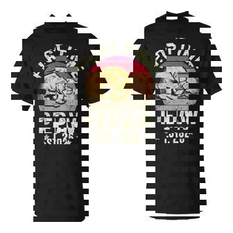 First Time Pepaw Est 2026 For New Papa Fathers Day Tank Top T-Shirt | Mazezy